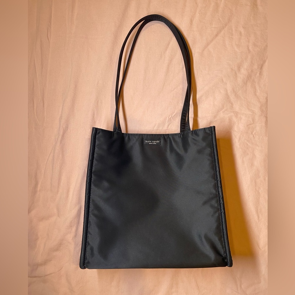 Kate Spade Black Nylon Tote